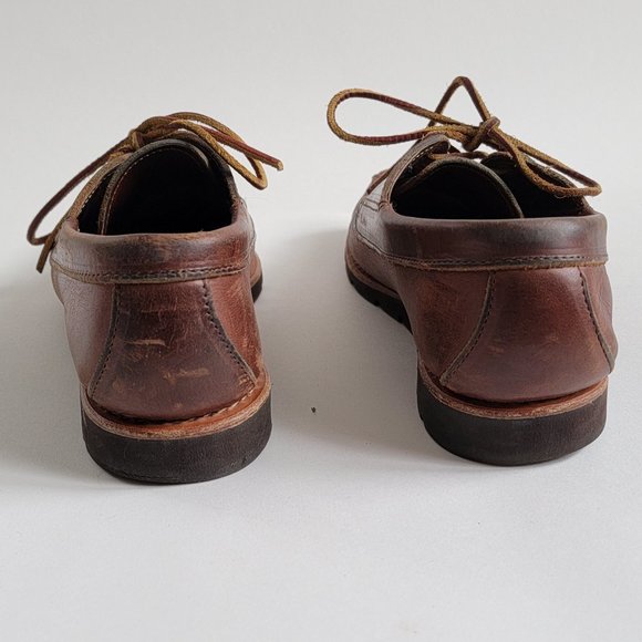 Handmade Rancourt & Co Baxter Ranger Moc Brown, Men's Sz 8D - Picture 12 of 12